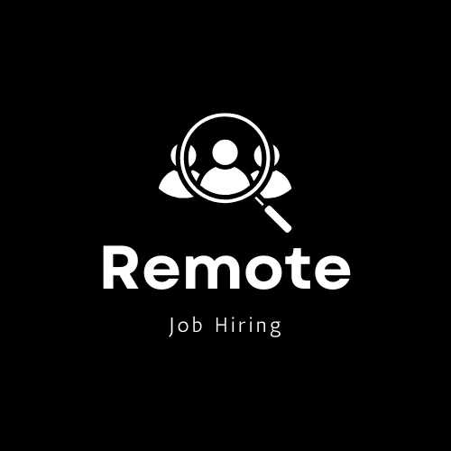 Remote Job Hiring Logo