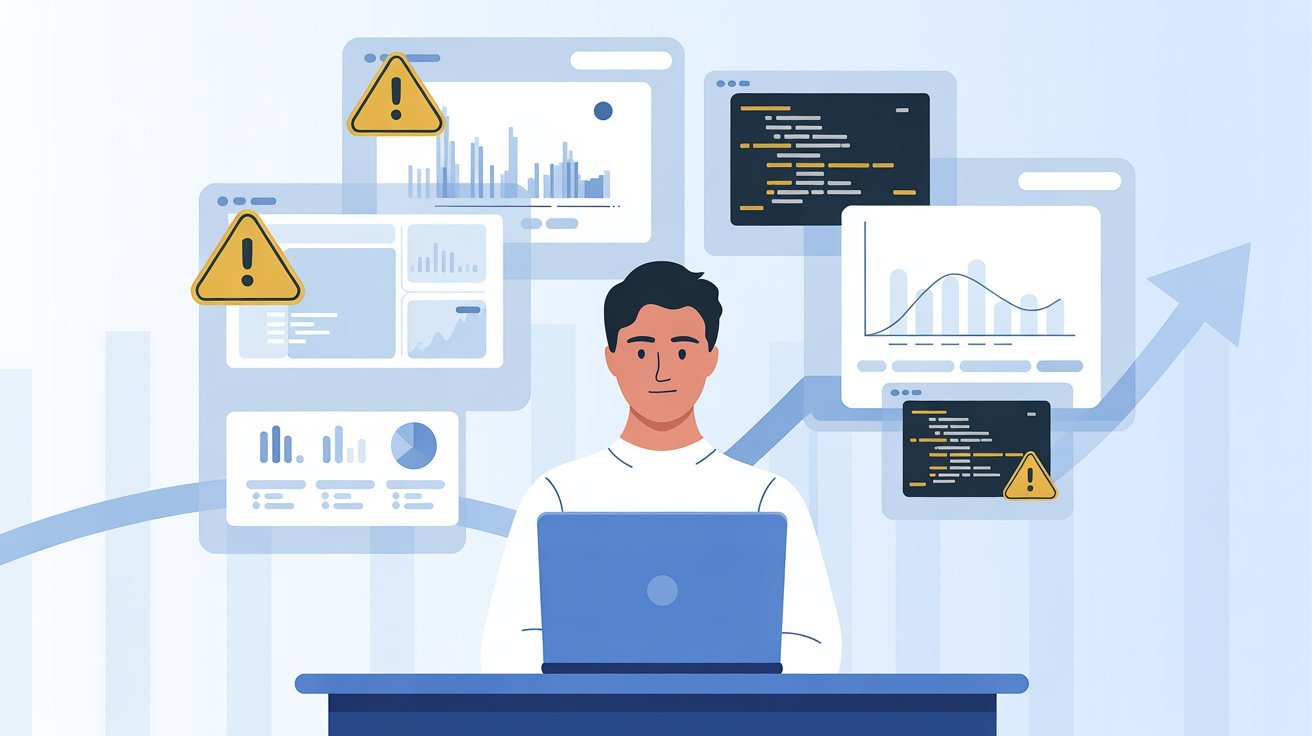 Common mistakes beginner data analysts make when analyzing data and creating dashboards